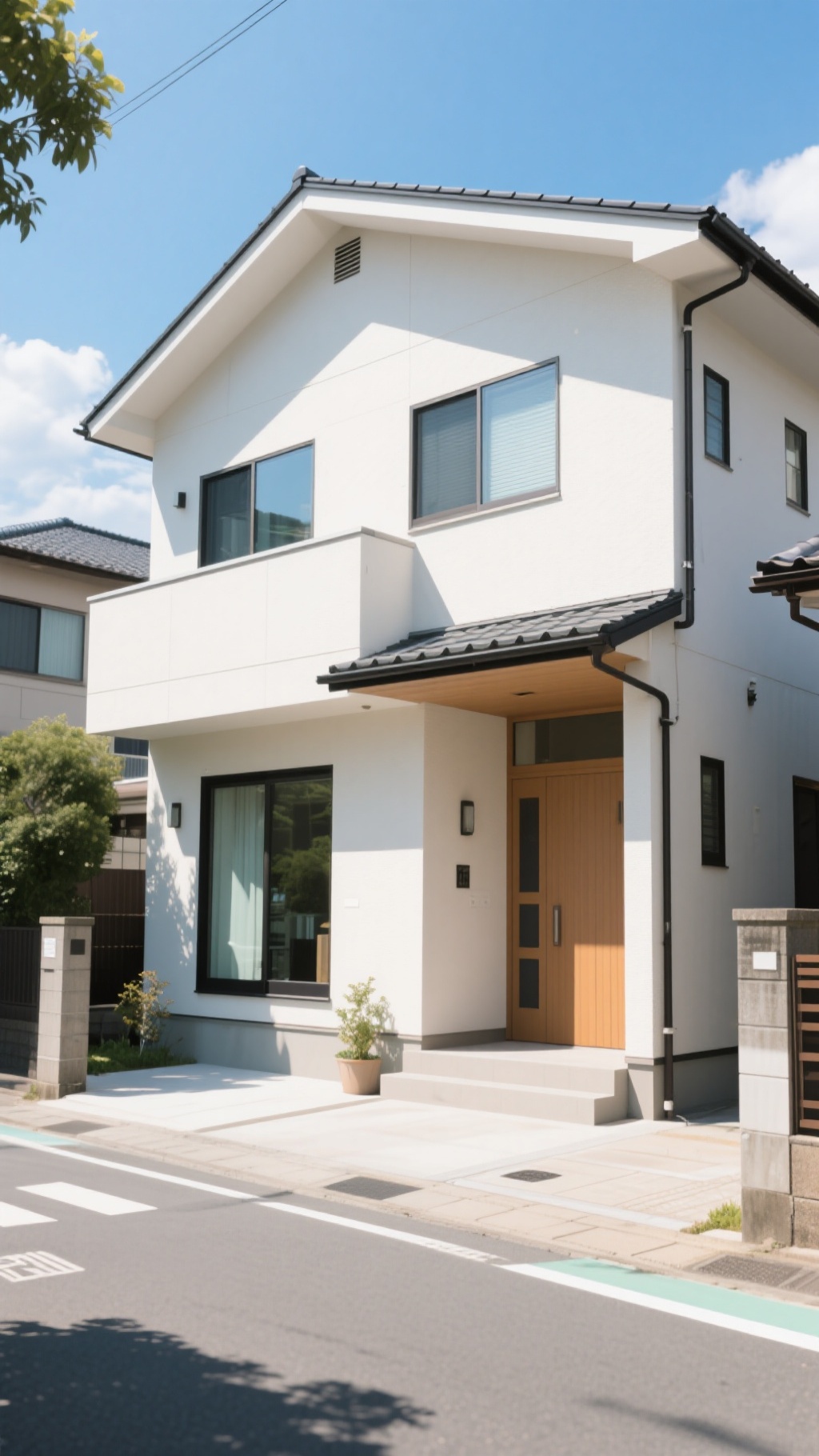 塗装後の住宅外観イメージ